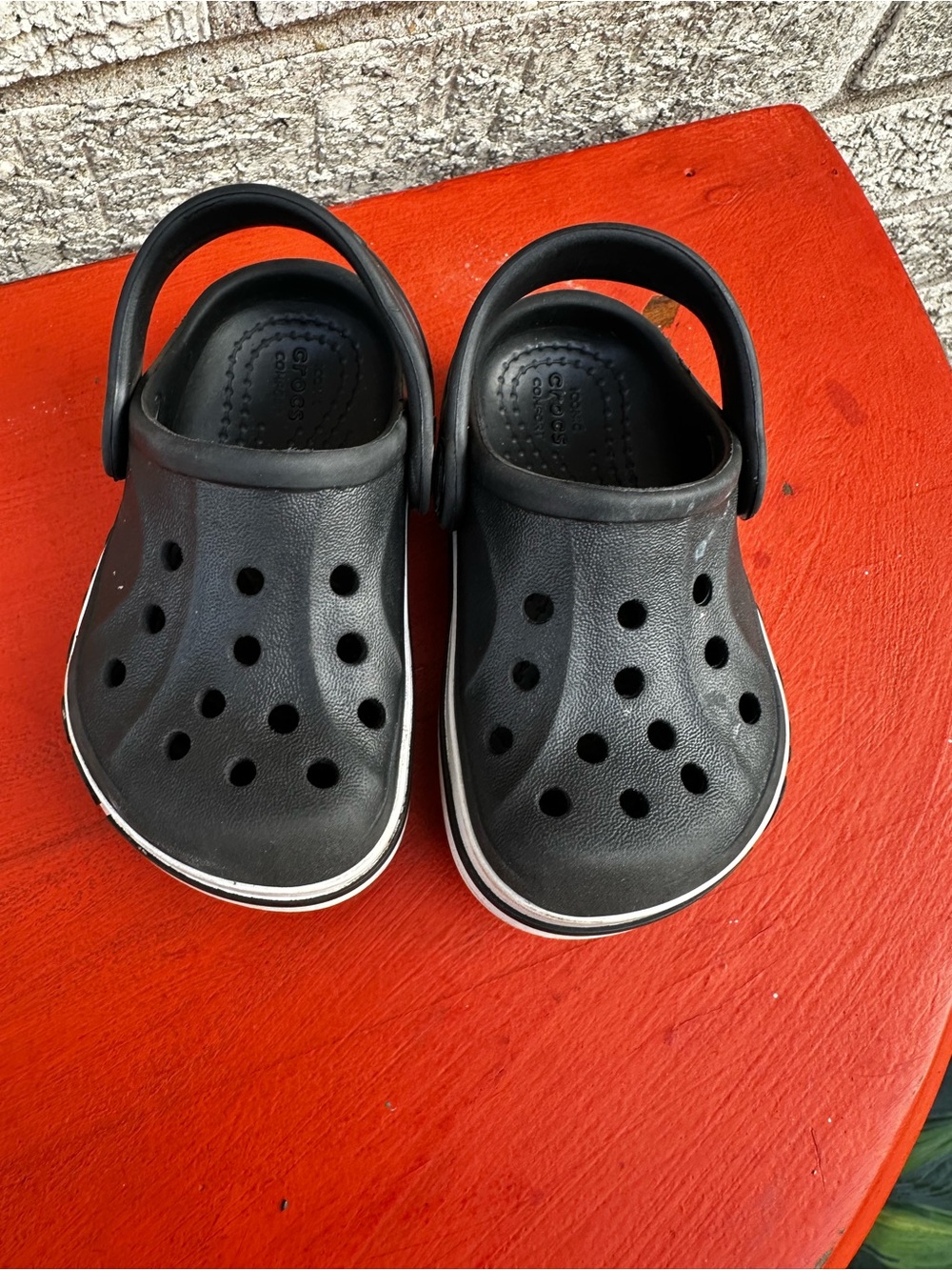 Crocs Bayaband Clogs black unisex size 4 toddler